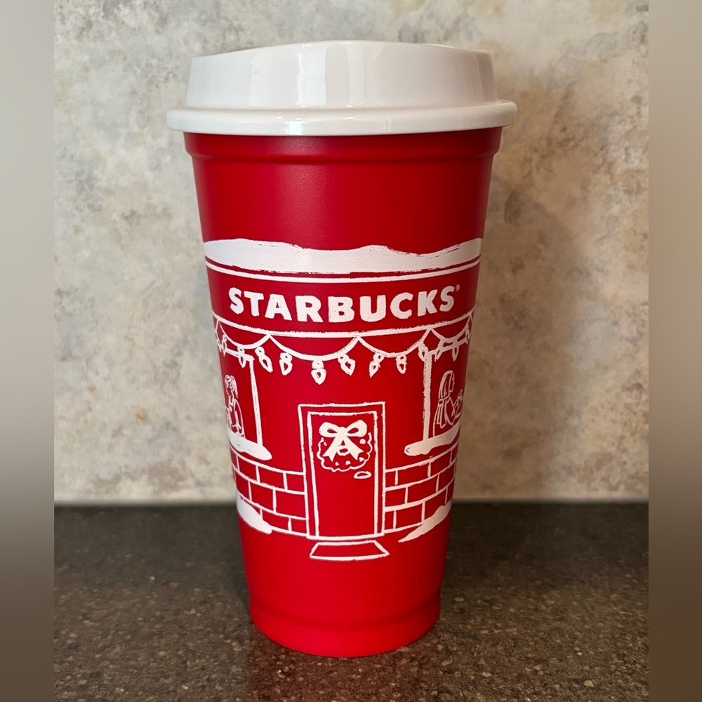 🌻FREE w/ Purchase - Starbucks 2025 Holiday Red Cup